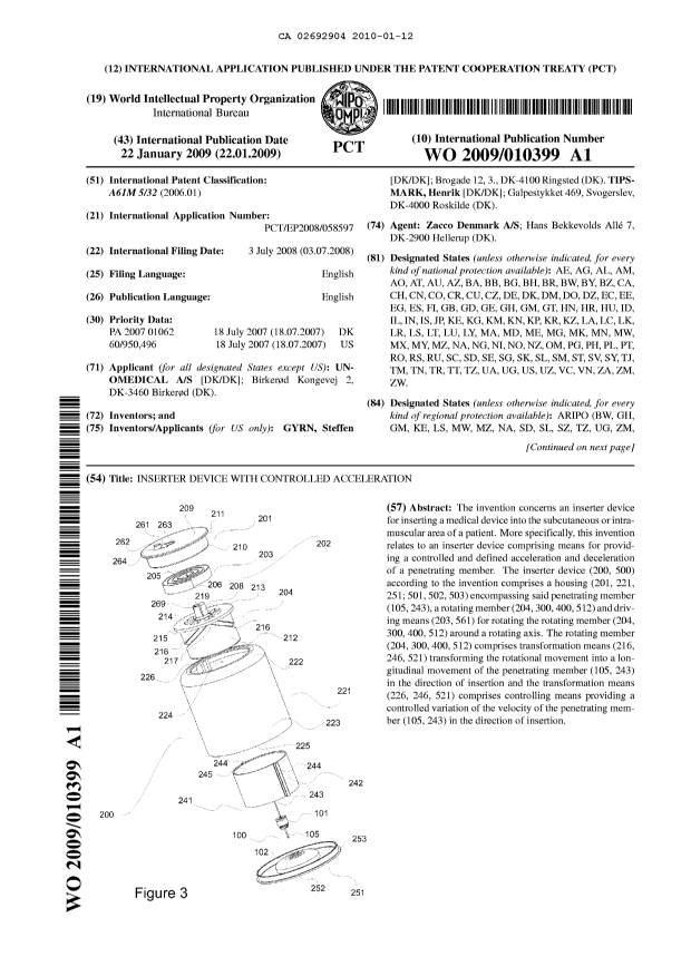 Document de brevet canadien 2692904. Abrégé 20100112. Image 1 de 2