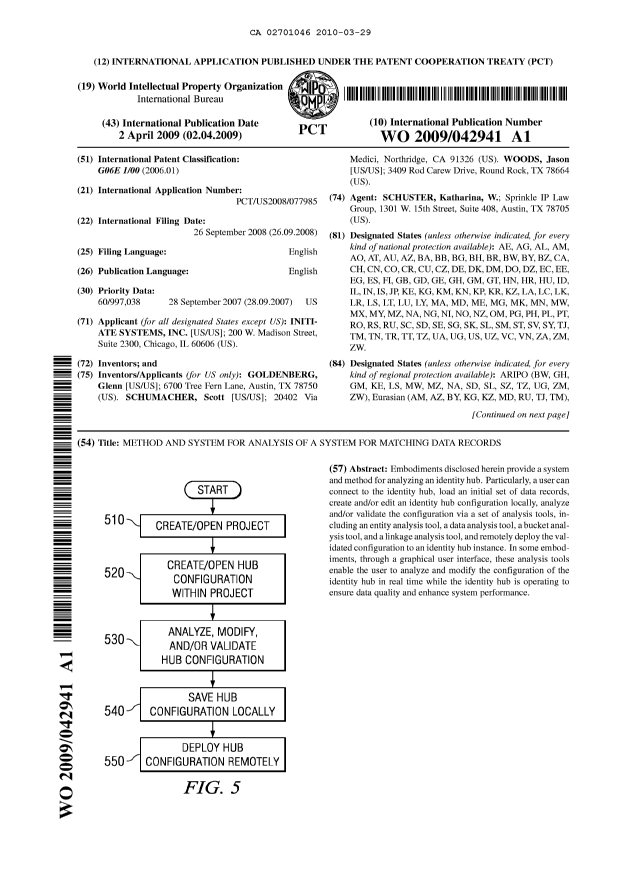 Document de brevet canadien 2701046. Abrégé 20100329. Image 1 de 2