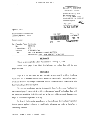 Document de brevet canadien 2702128. Poursuite-Amendment 20150413. Image 1 de 4
