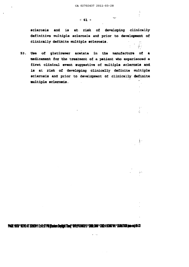 Document de brevet canadien 2702437. Poursuite-Amendment 20101228. Image 30 de 30