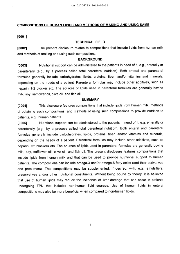Canadian Patent Document 2706723. Description 20131226. Image 1 of 14