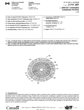 Document de brevet canadien 2711357. Page couverture 20170124. Image 1 de 1