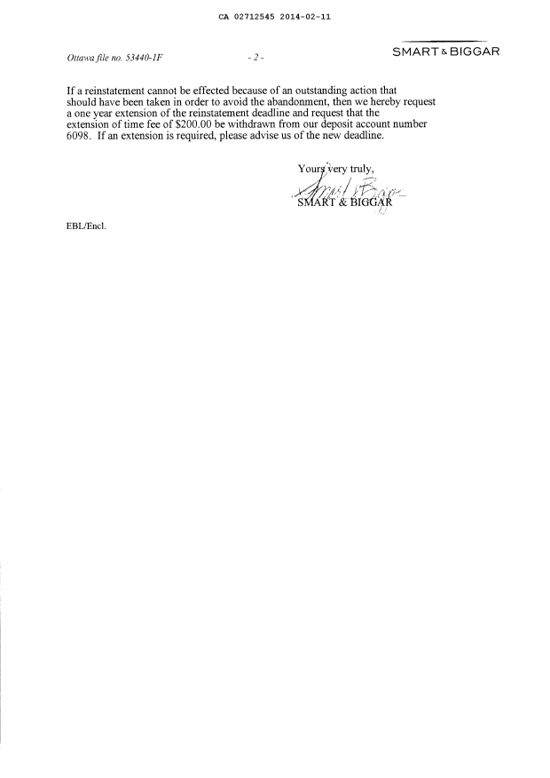 Canadian Patent Document 2712545. Correspondence 20140211. Image 2 of 2