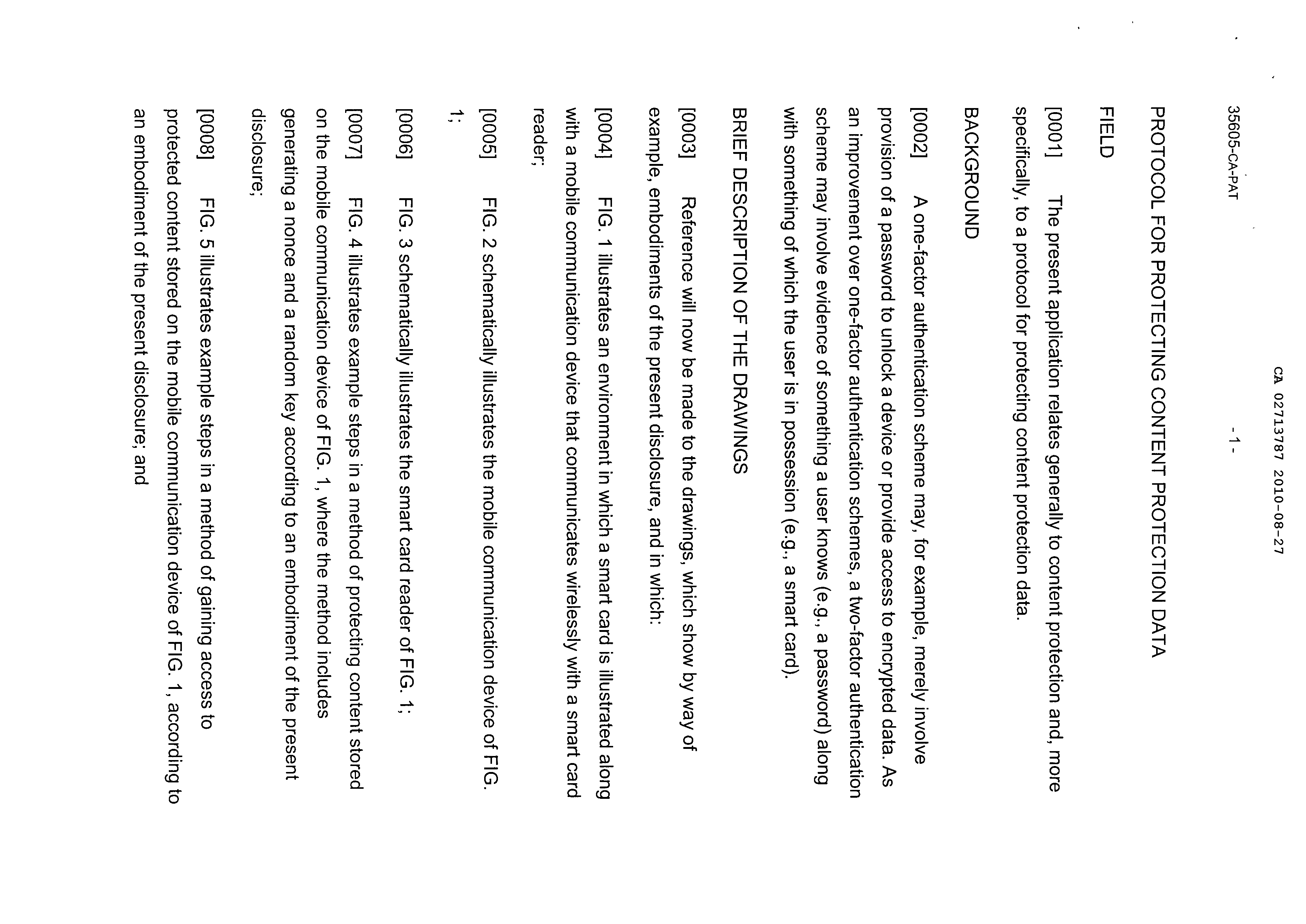 Canadian Patent Document 2713787. Description 20121230. Image 1 of 15
