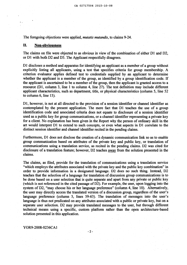 Canadian Patent Document 2717504. Amendment 20151008. Image 2 of 8