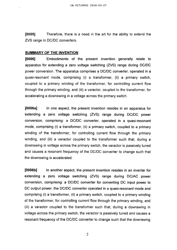 Canadian Patent Document 2719002. Description 20131227. Image 2 of 13