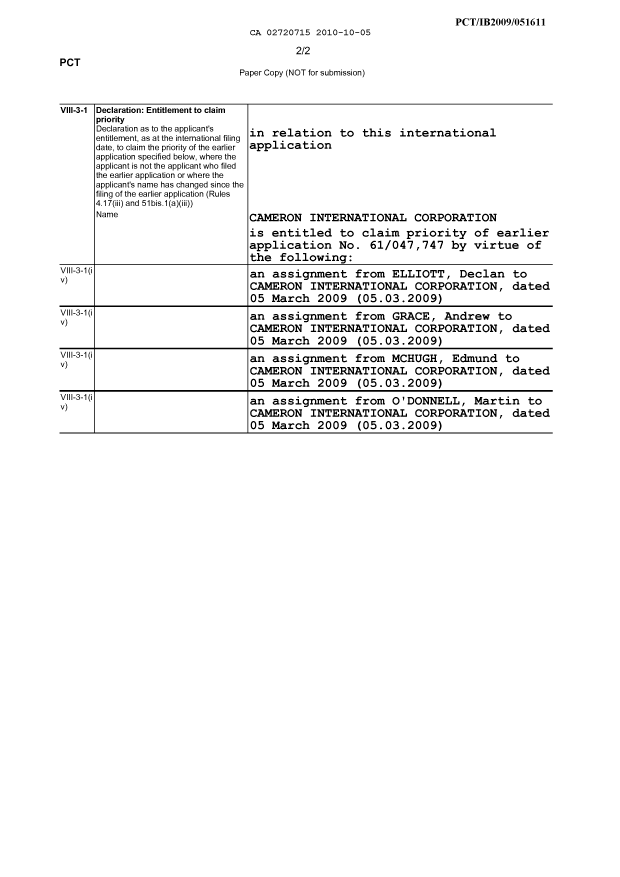 Canadian Patent Document 2720715. PCT 20101005. Image 5 of 5