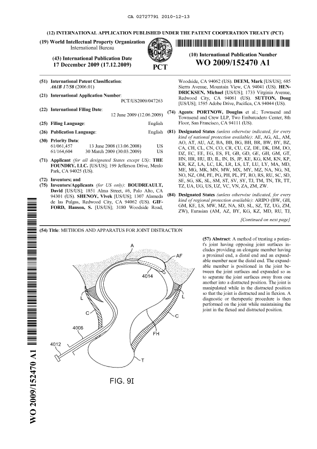 Document de brevet canadien 2727791. Abrégé 20101213. Image 1 de 2