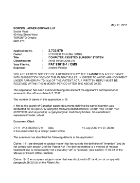 Canadian Patent Document 2732970. Prosecution-Amendment 20120517. Image 1 of 2