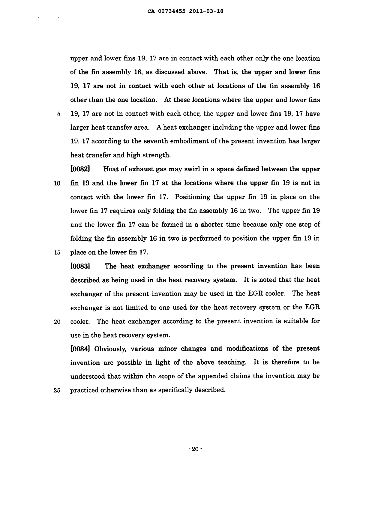 Canadian Patent Document 2734455. Description 20110318. Image 20 of 20