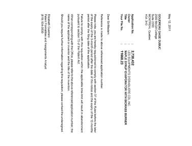 Document de brevet canadien 2738432. Correspondance 20101212. Image 1 de 1