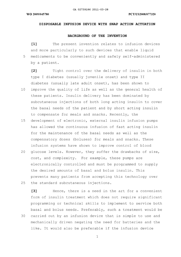 Document de brevet canadien 2739186. Description 20150128. Image 1 de 28