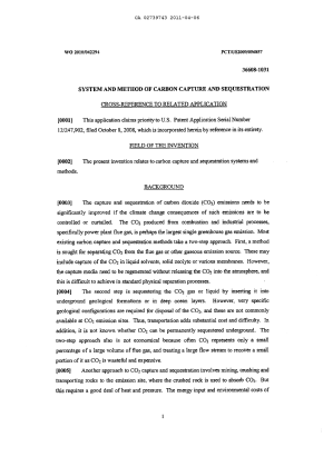 Canadian Patent Document 2739743. Description 20101206. Image 1 of 24