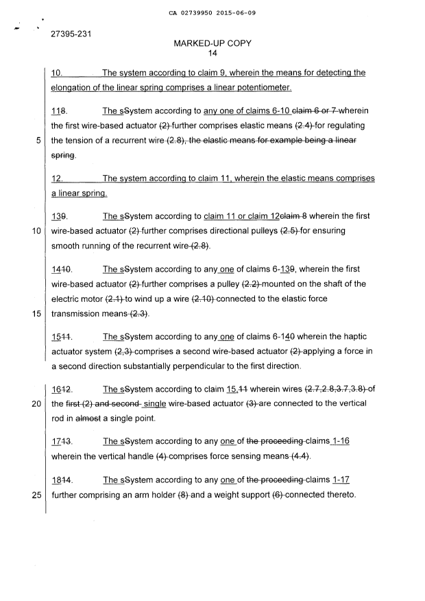 Canadian Patent Document 2739950. Amendment 20150609. Image 24 of 25