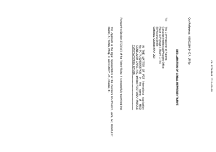Canadian Patent Document 2746649. Correspondence 20101208. Image 3 of 3
