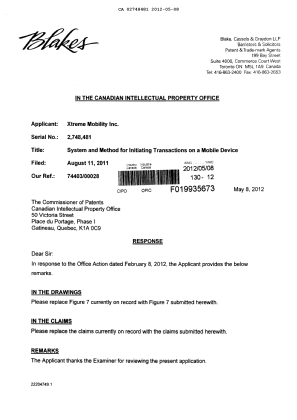 Canadian Patent Document 2748481. Prosecution-Amendment 20111208. Image 2 of 11
