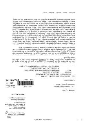 Canadian Patent Document 2750900. Prosecution-Amendment 20131214. Image 1 of 2