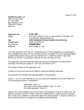 Canadian Patent Document 2751186. Prosecution-Amendment 20111202. Image 1 of 2