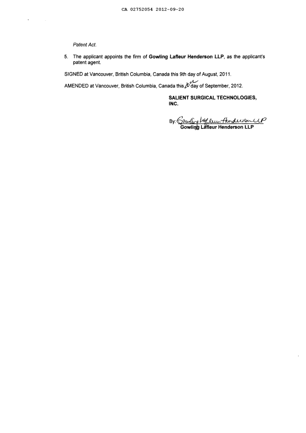 Canadian Patent Document 2752054. Correspondence 20120920. Image 4 of 4