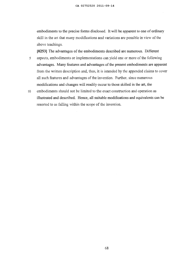 Canadian Patent Document 2752520. Description 20130225. Image 72 of 72
