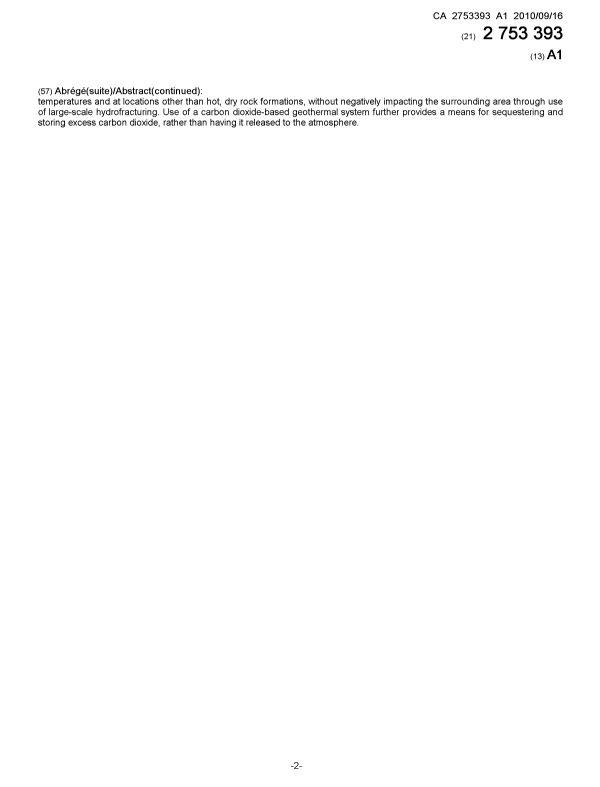 Document de brevet canadien 2753393. Page couverture 20111019. Image 2 de 2