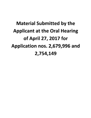 Canadian Patent Document 2754149. Correspondence 20161227. Image 1 of 35