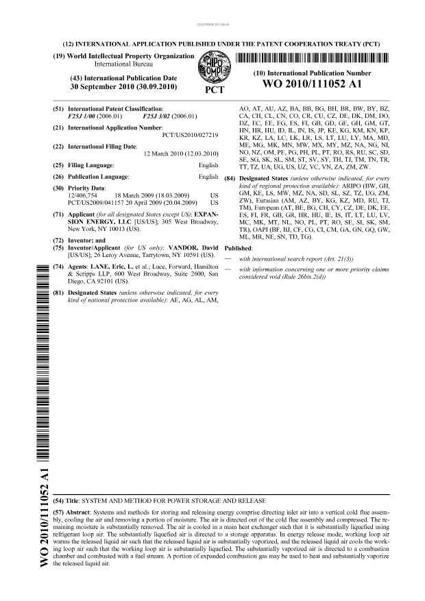 Document de brevet canadien 2755930. Abrégé 20101219. Image 1 de 1