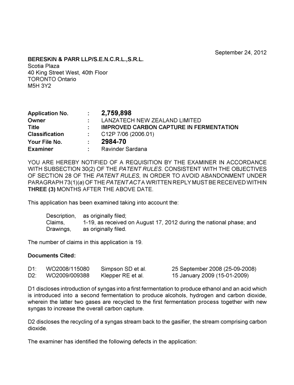 Document de brevet canadien 2759898. Poursuite-Amendment 20111224. Image 1 de 3