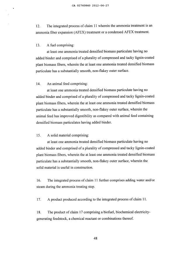 Document de brevet canadien 2760840. Revendications 20111227. Image 3 de 4