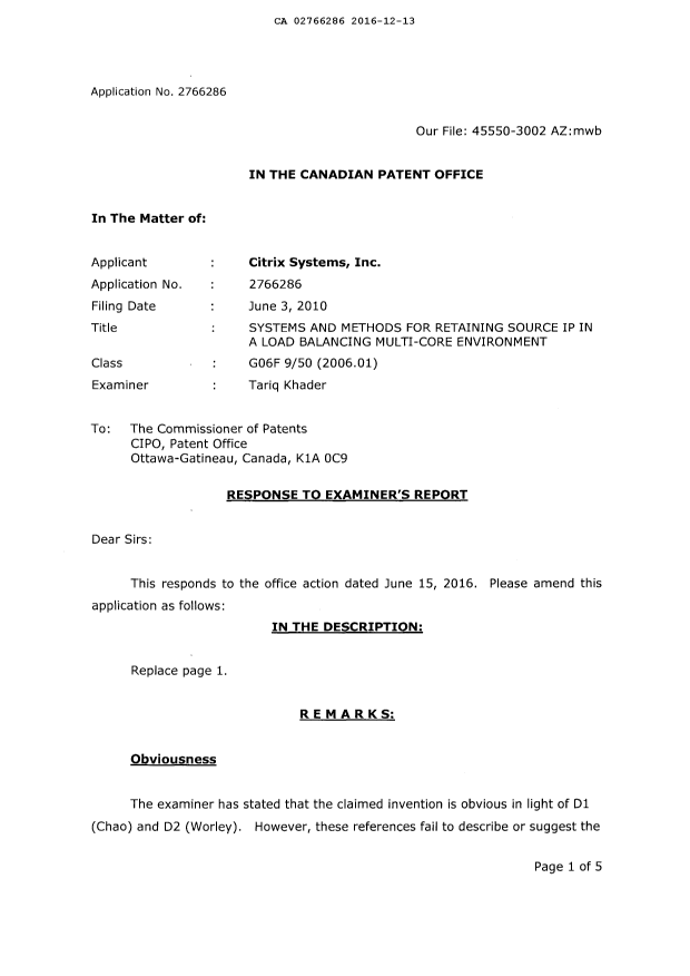Canadian Patent Document 2766286. Amendment 20161213. Image 2 of 7