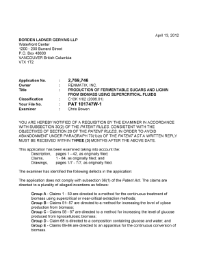Document de brevet canadien 2769746. Poursuite-Amendment 20111213. Image 1 de 2