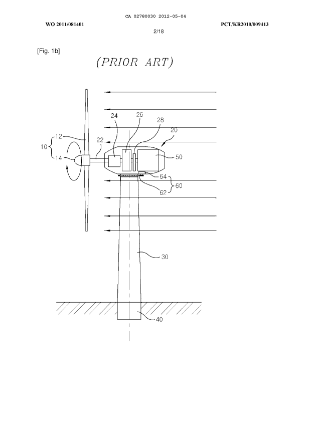 Canadian Patent Document 2780030. Drawings 20120504. Image 2 of 18