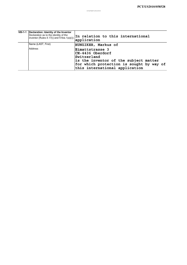 Document de brevet canadien 2782381. PCT 20111230. Image 11 de 11