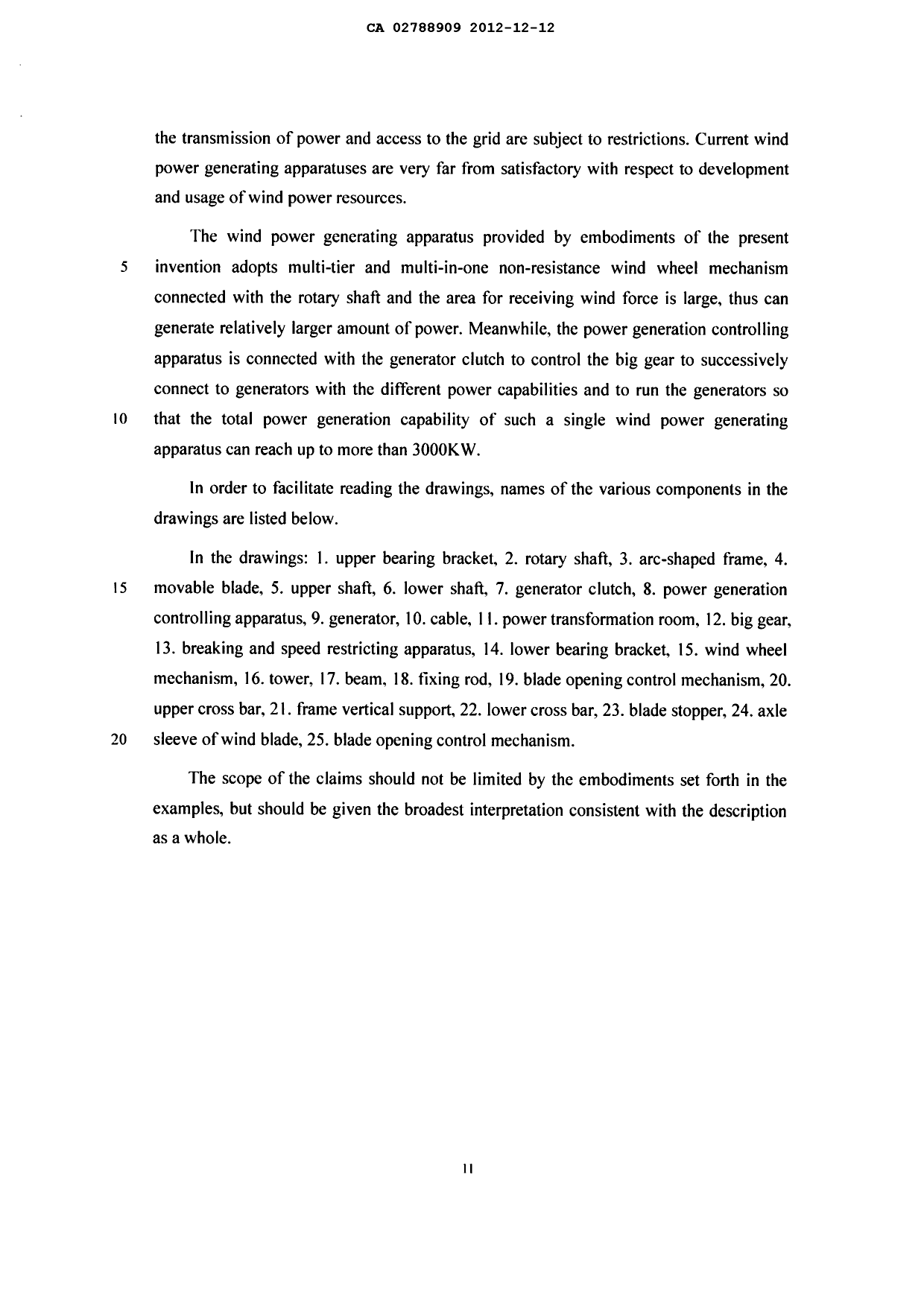 Document de brevet canadien 2788909. Description 20121224. Image 12 de 12