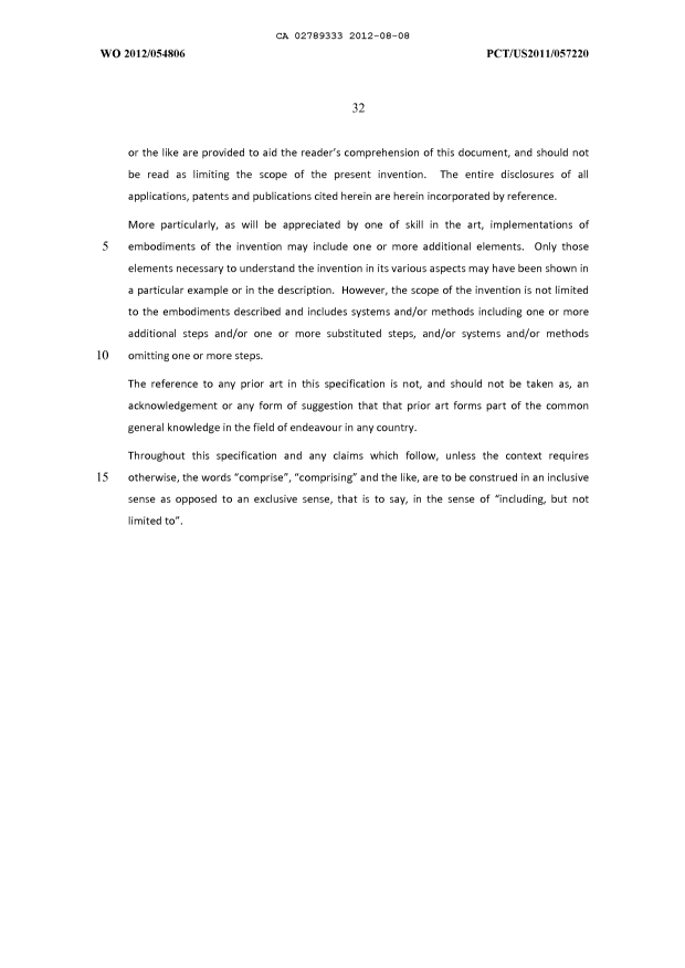 Canadian Patent Document 2789333. Description 20120808. Image 32 of 32