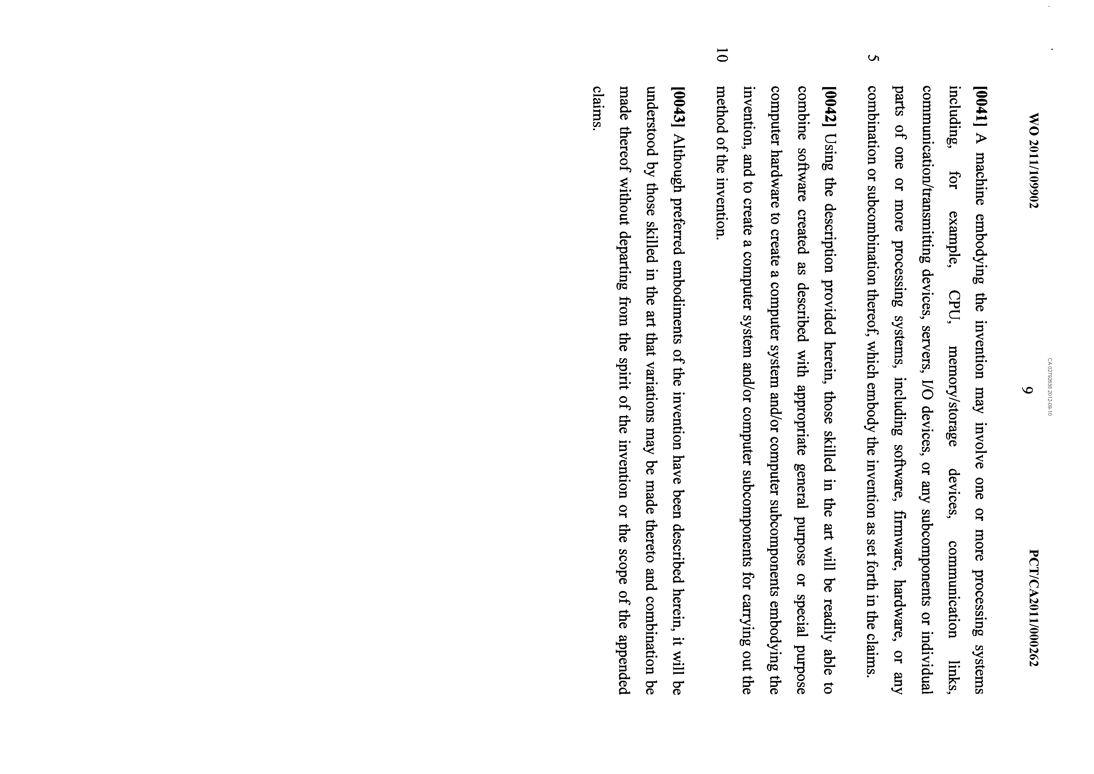 Canadian Patent Document 2792638. Description 20111210. Image 9 of 9