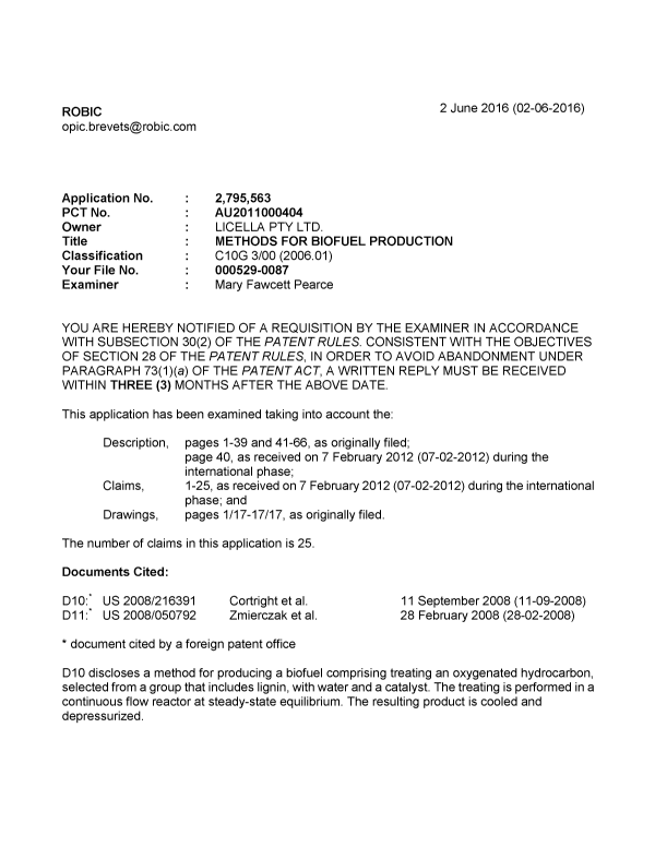 Document de brevet canadien 2795563. Poursuite-Amendment 20151202. Image 1 de 4