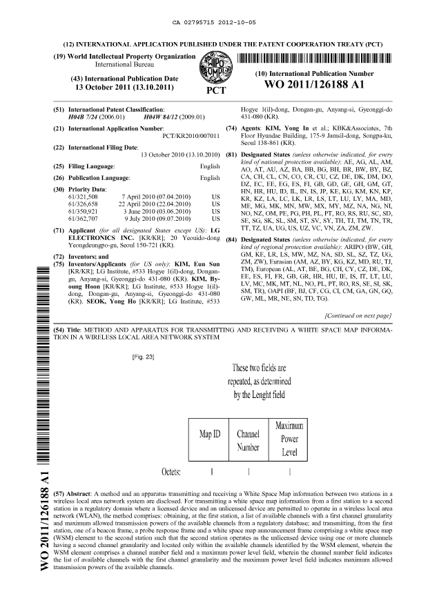 Document de brevet canadien 2795715. Abrégé 20121005. Image 1 de 2