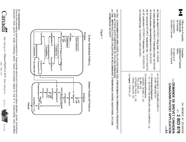 Canadian Patent Document 2803878. Cover Page 20121219. Image 1 of 2