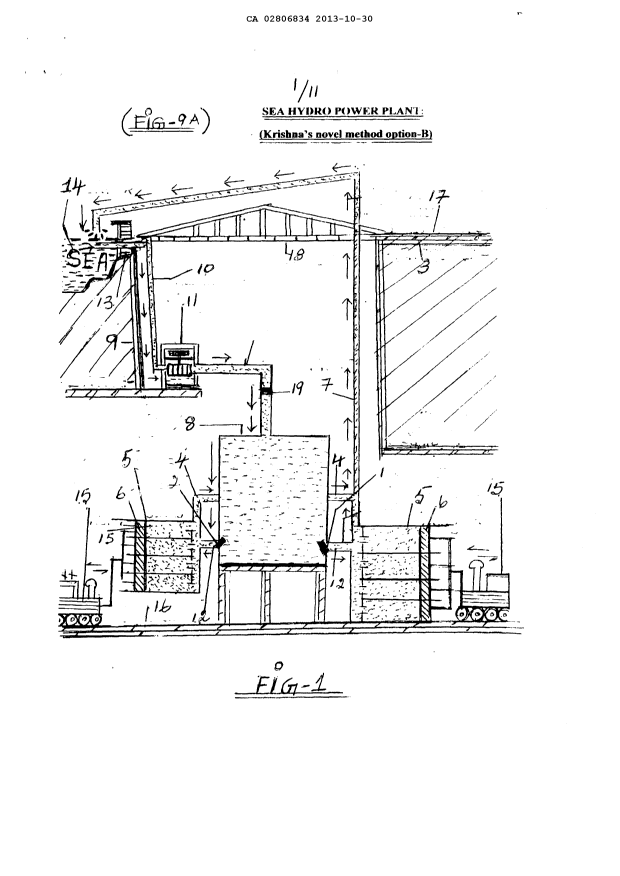 Canadian Patent Document 2806834. Drawings 20121230. Image 1 of 11