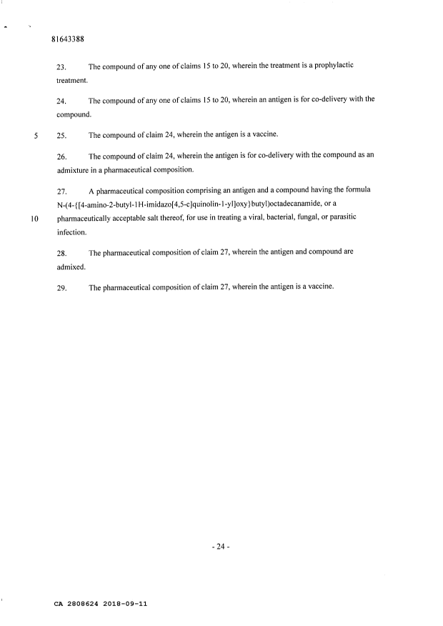 Document de brevet canadien 2808624. Poursuite-Amendment 20171211. Image 5 de 5