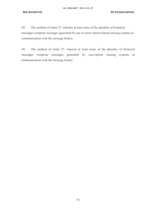 Document de brevet canadien 2810867. Revendications 20130307. Image 7 de 7