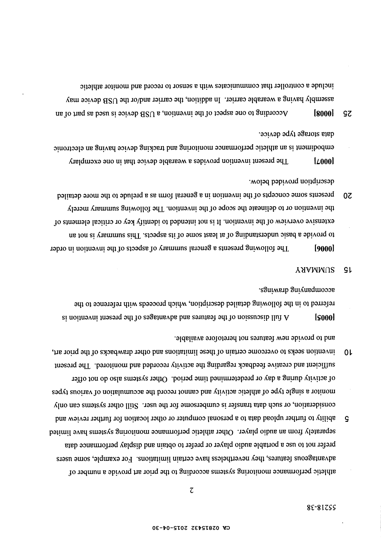 Canadian Patent Document 2815432. Description 20141230. Image 2 of 90