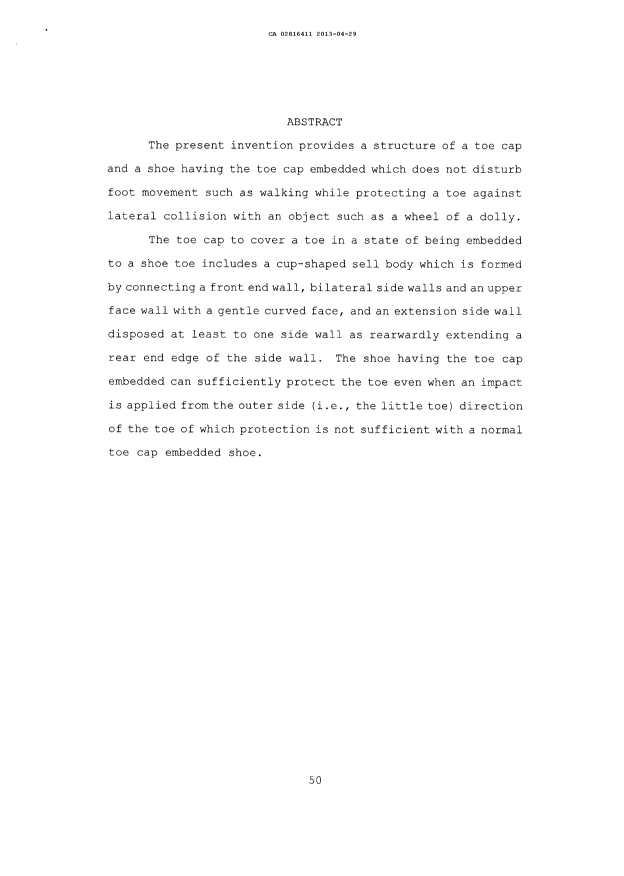 Document de brevet canadien 2816411. Abrégé 20130429. Image 1 de 1