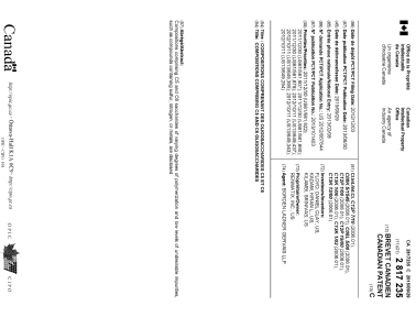 Document de brevet canadien 2817235. Page couverture 20141201. Image 1 de 1
