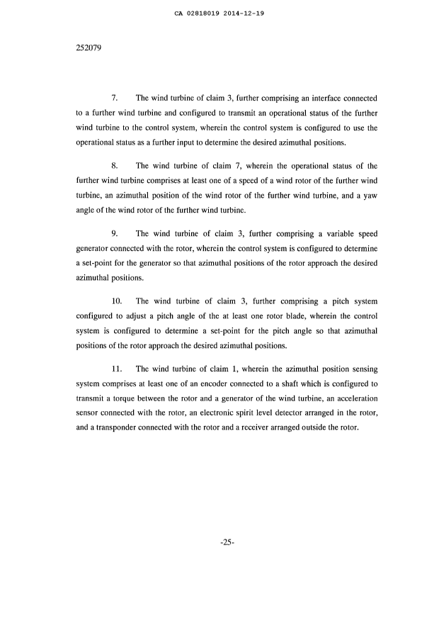 Document de brevet canadien 2818019. Revendications 20131219. Image 2 de 2