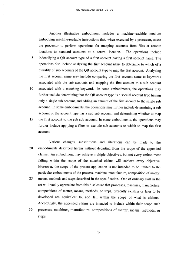 Document de brevet canadien 2821002. Description 20121226. Image 14 de 14
