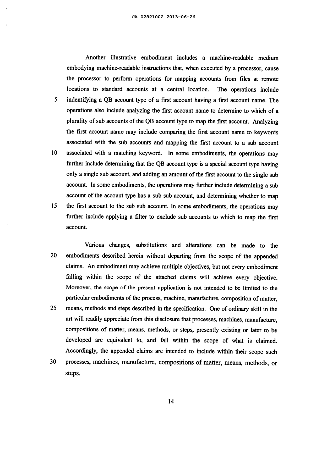 Canadian Patent Document 2821002. Description 20121226. Image 14 of 14