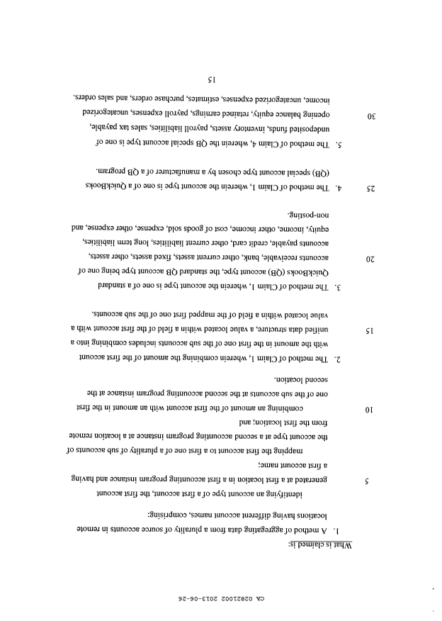 Document de brevet canadien 2821002. Revendications 20121226. Image 1 de 4
