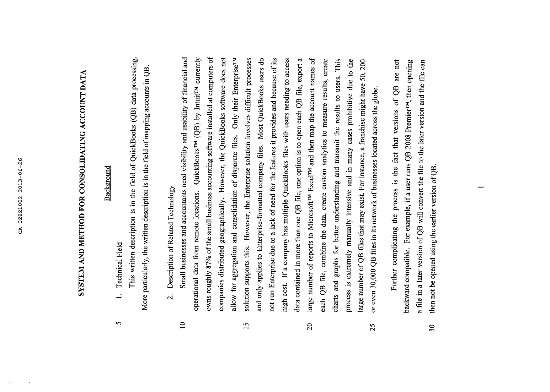 Canadian Patent Document 2821002. Description 20121226. Image 1 of 14